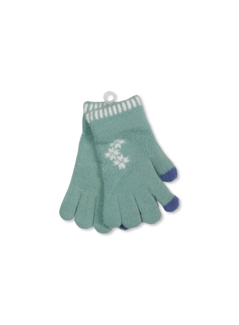 فانسي قفازات أطفال – نعناع - Image 1